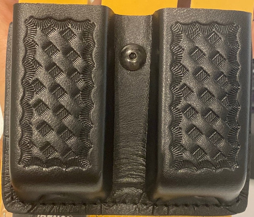 Large Open Double Magazine Holder