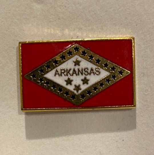 Arkansas Flag Tie Tac