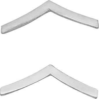 2pk 1" Pvt.-Sgt. Chevrons