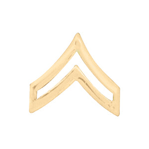 2pk 3/4" Corporal Chevrons