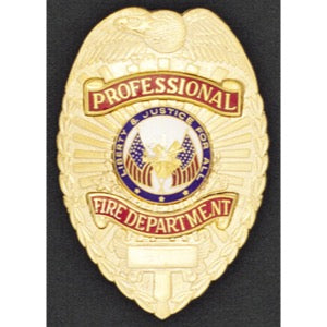 Professional Fire Department Eagle Shield