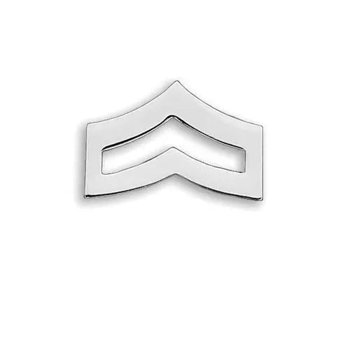 2pk 3/4" Pvt.-Sgt. Chevron