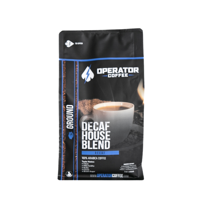 Operator Coffee Dec House Blend-Decaf : 12oz