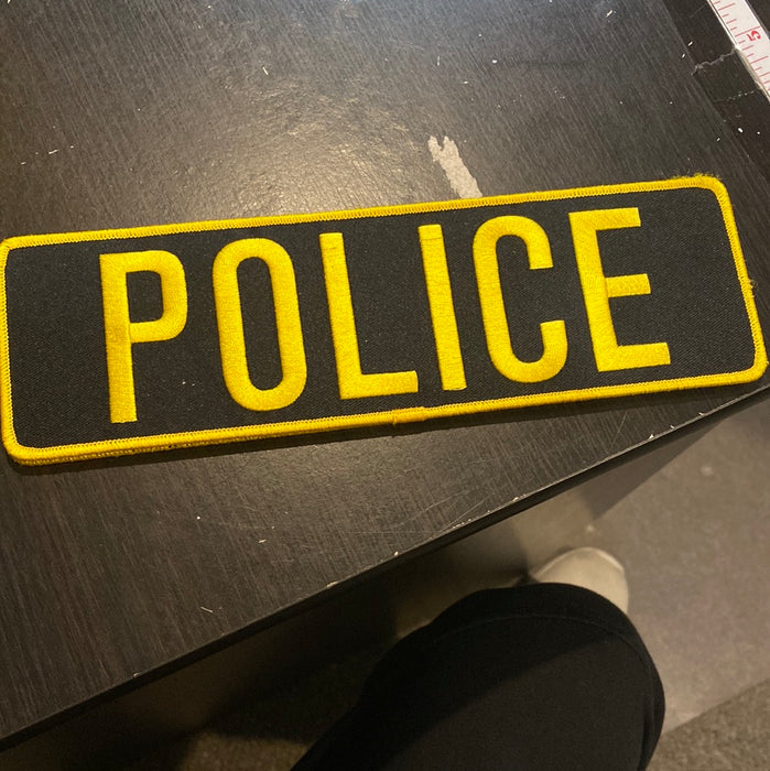 3x10 Police Patch