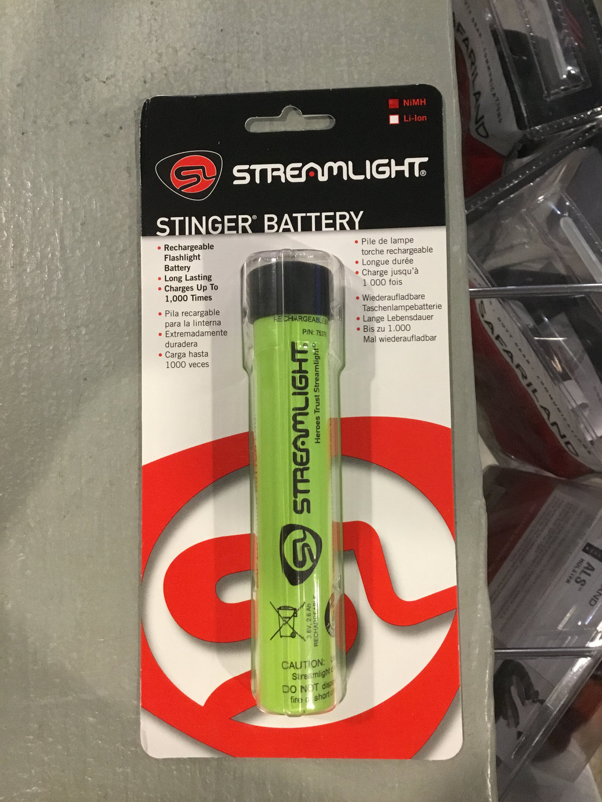 Streamlight Stinger Battery — Conway Tactical Supply