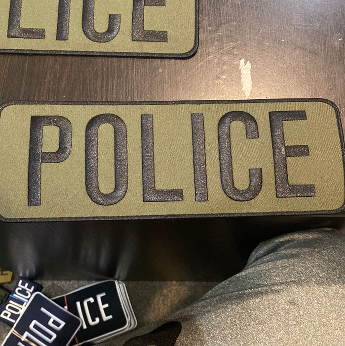 4x11 Police Patch