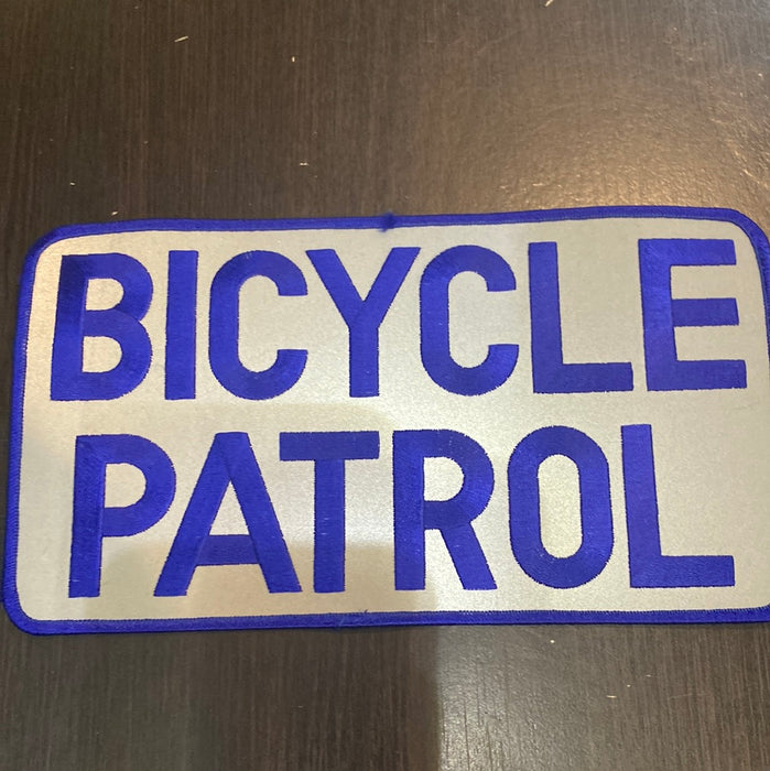 5x9 Reflective Bicycle Patrol Patch