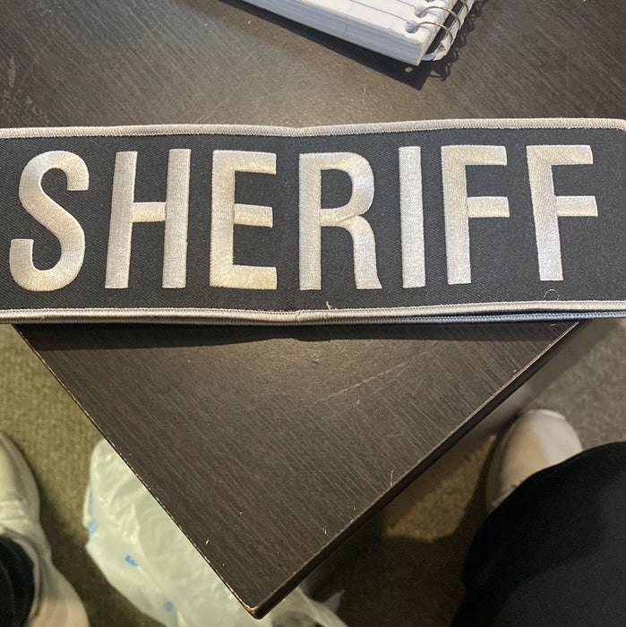 3x10 Sheriff Patch