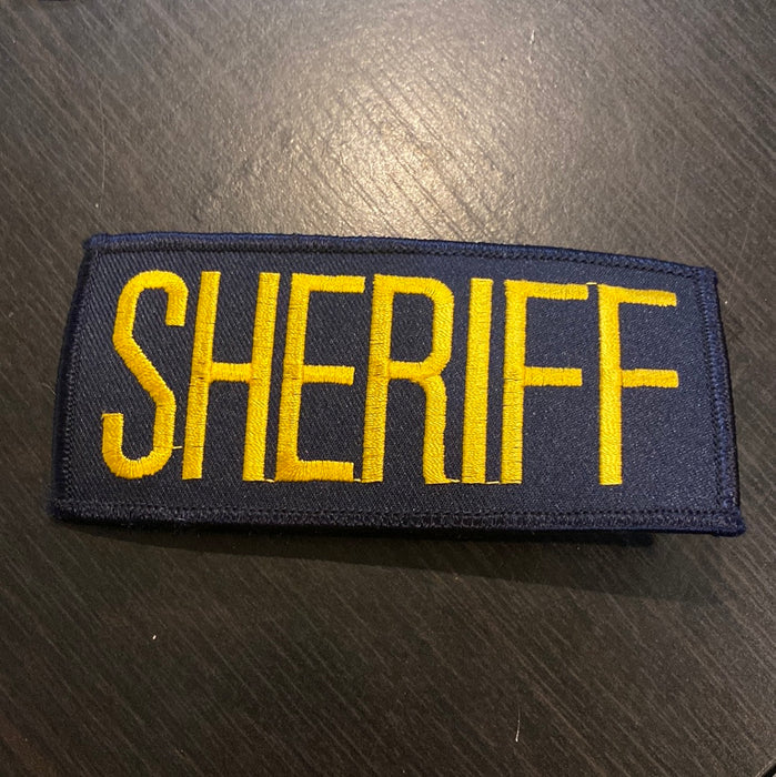 2x4 Sheriff Patch