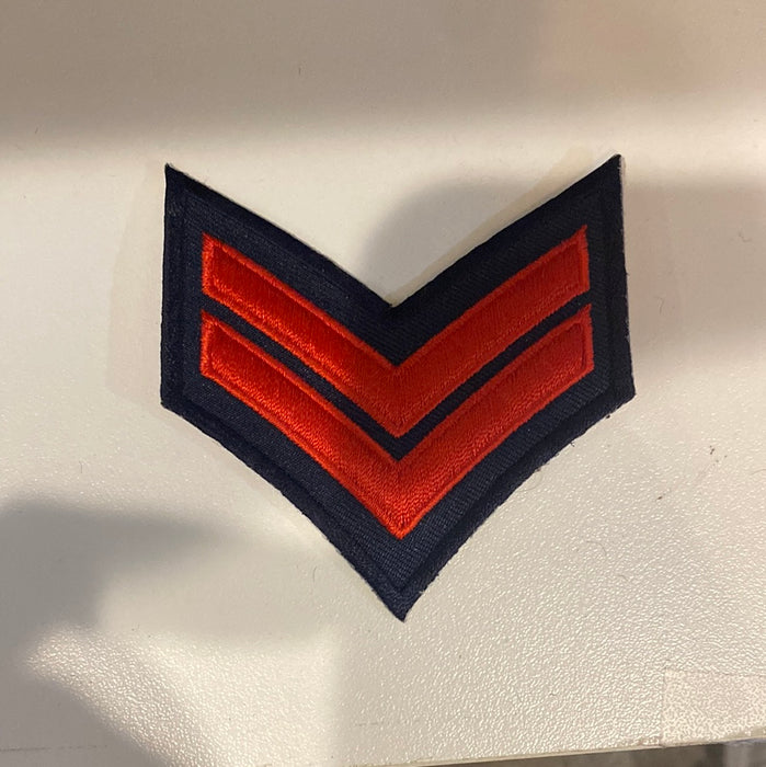 Navy/Red Corporal Patch