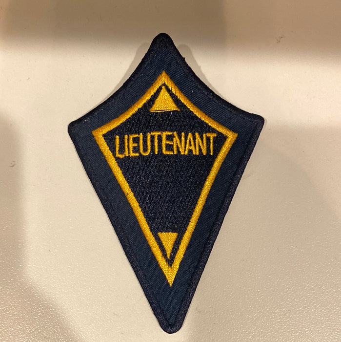 Navy/Gold Diamond Patch