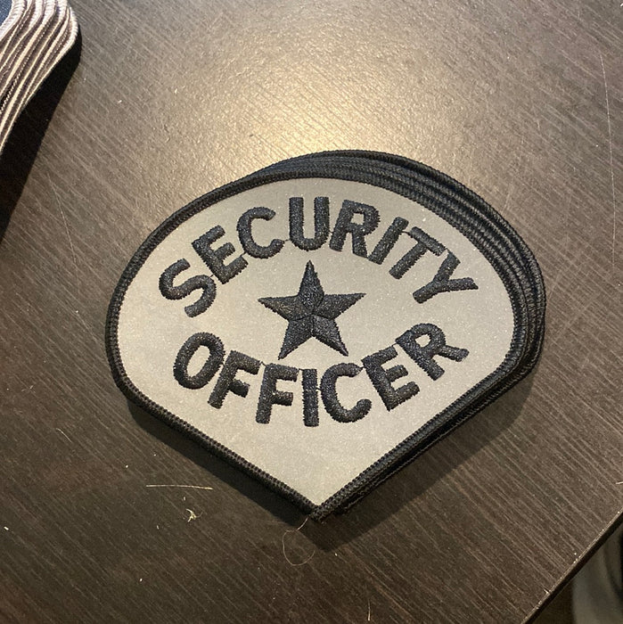 Reflective Security Officer Patch