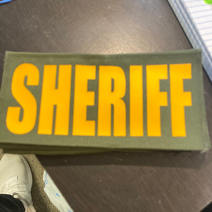 4x8 Sheriff Patch