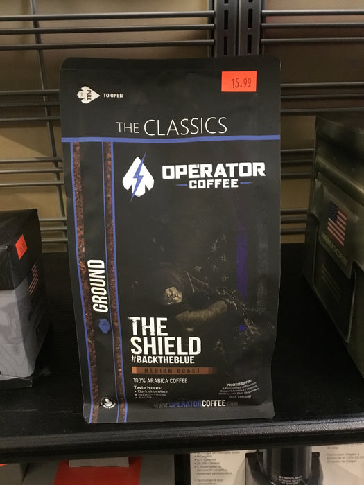 Operator Coffee The Shield-Ground M/R : 12oz