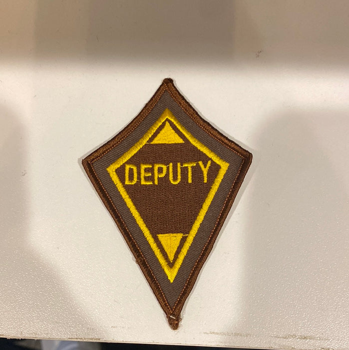 Brown/Gold Diamond Patch