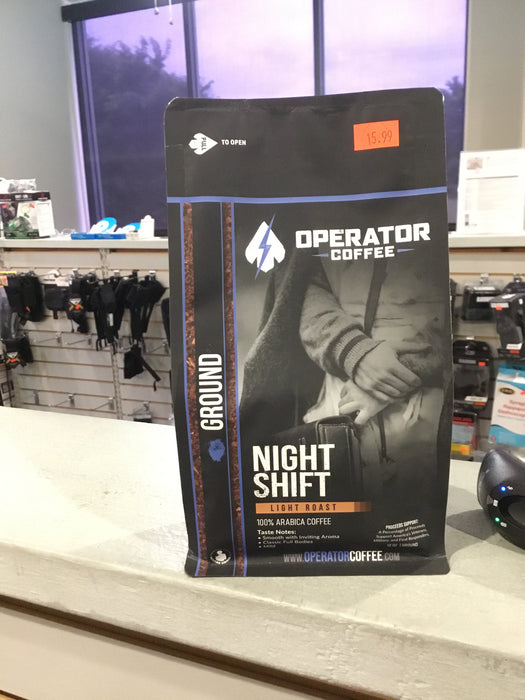 Operator Coffee Night Shift-Ground L/R : 12oz